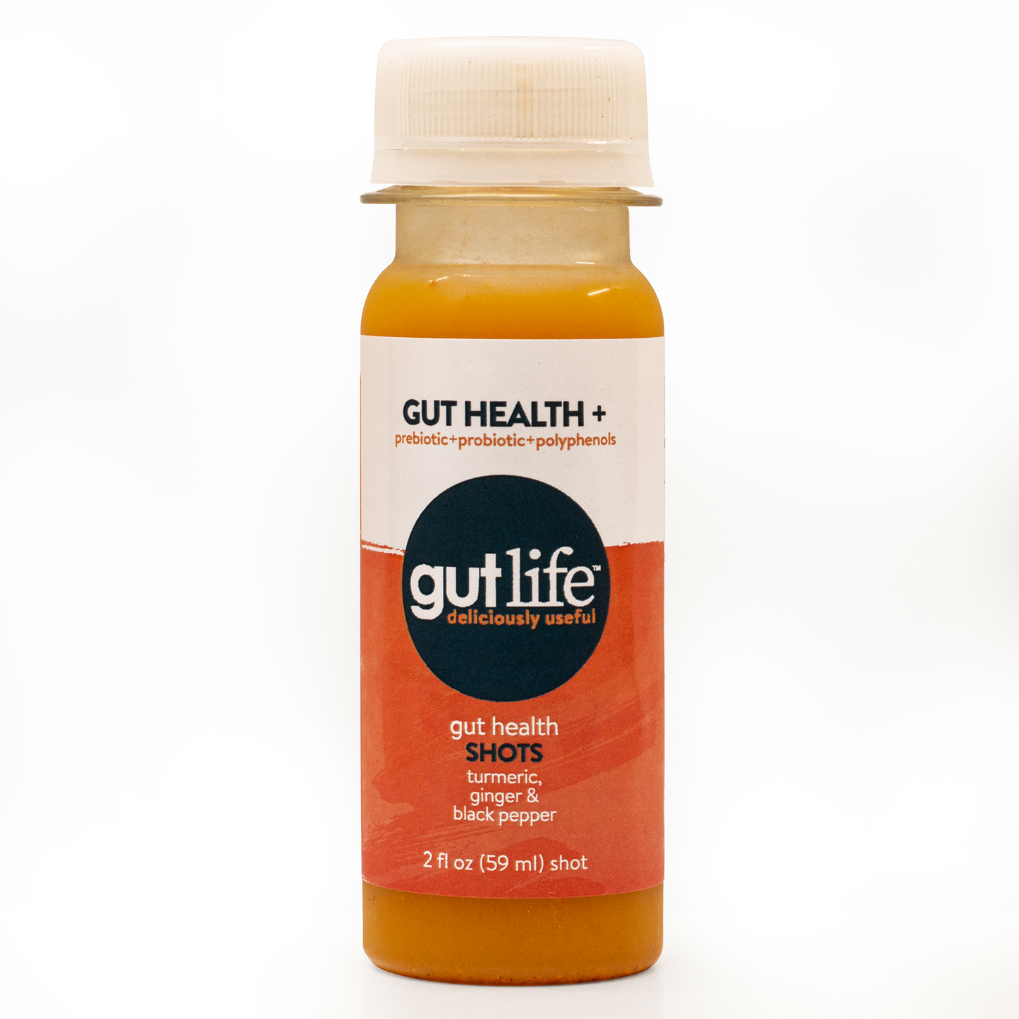 Organic Gut Health + Shot - Turmeric, Ginger & Black Pepper