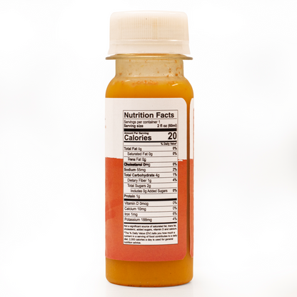 Organic Gut Health + Shot - Turmeric, Ginger & Black Pepper